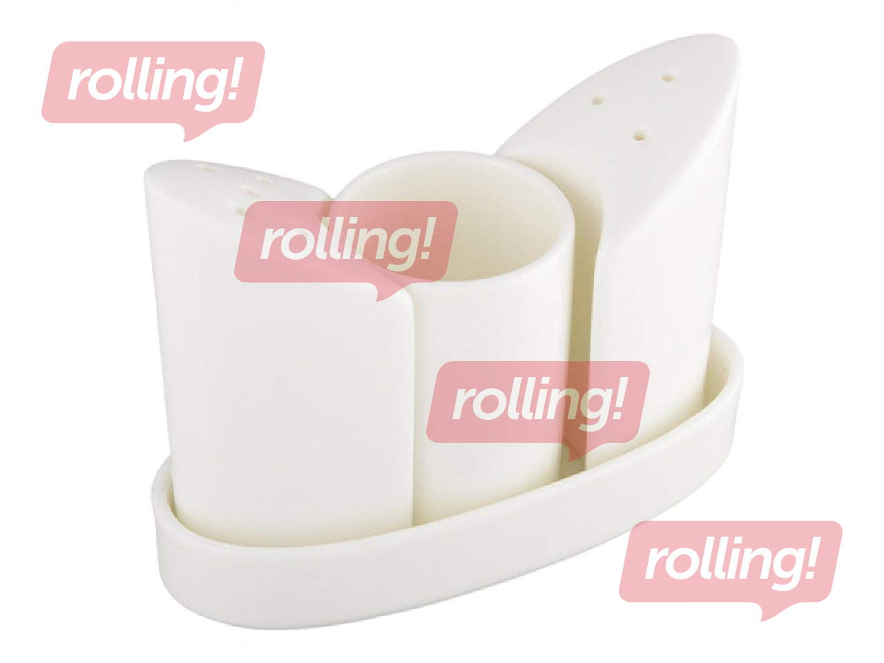 Soola ja pipratopsikomplekt Wilmax, portselanist