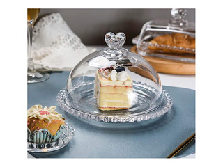 Serveerimisnõu Prymus-AGD, kaanega, klaasist, 19cm