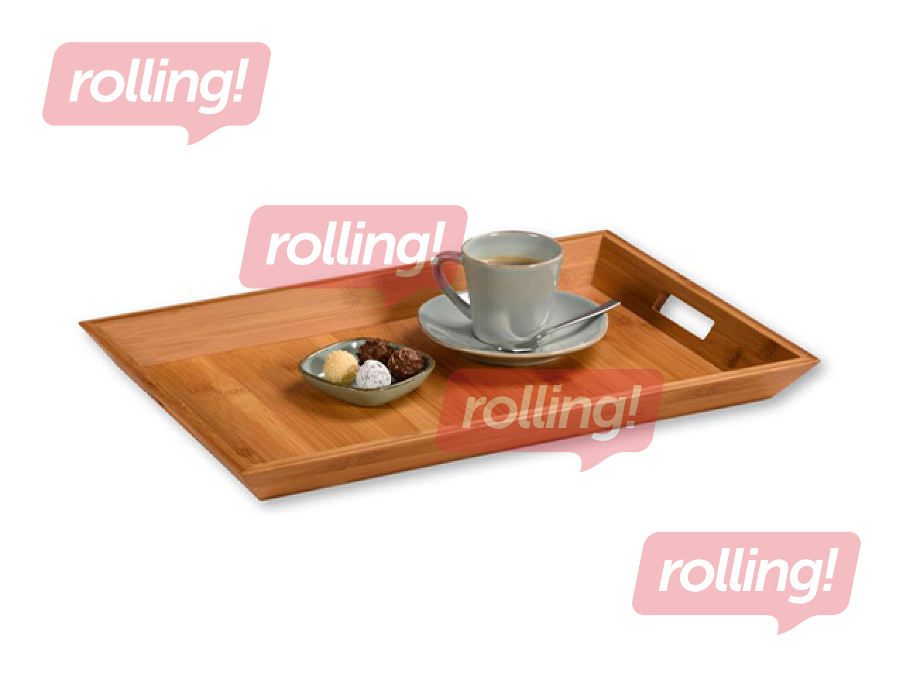 Paplāte Kesper, bambusa, 52x33x4cm