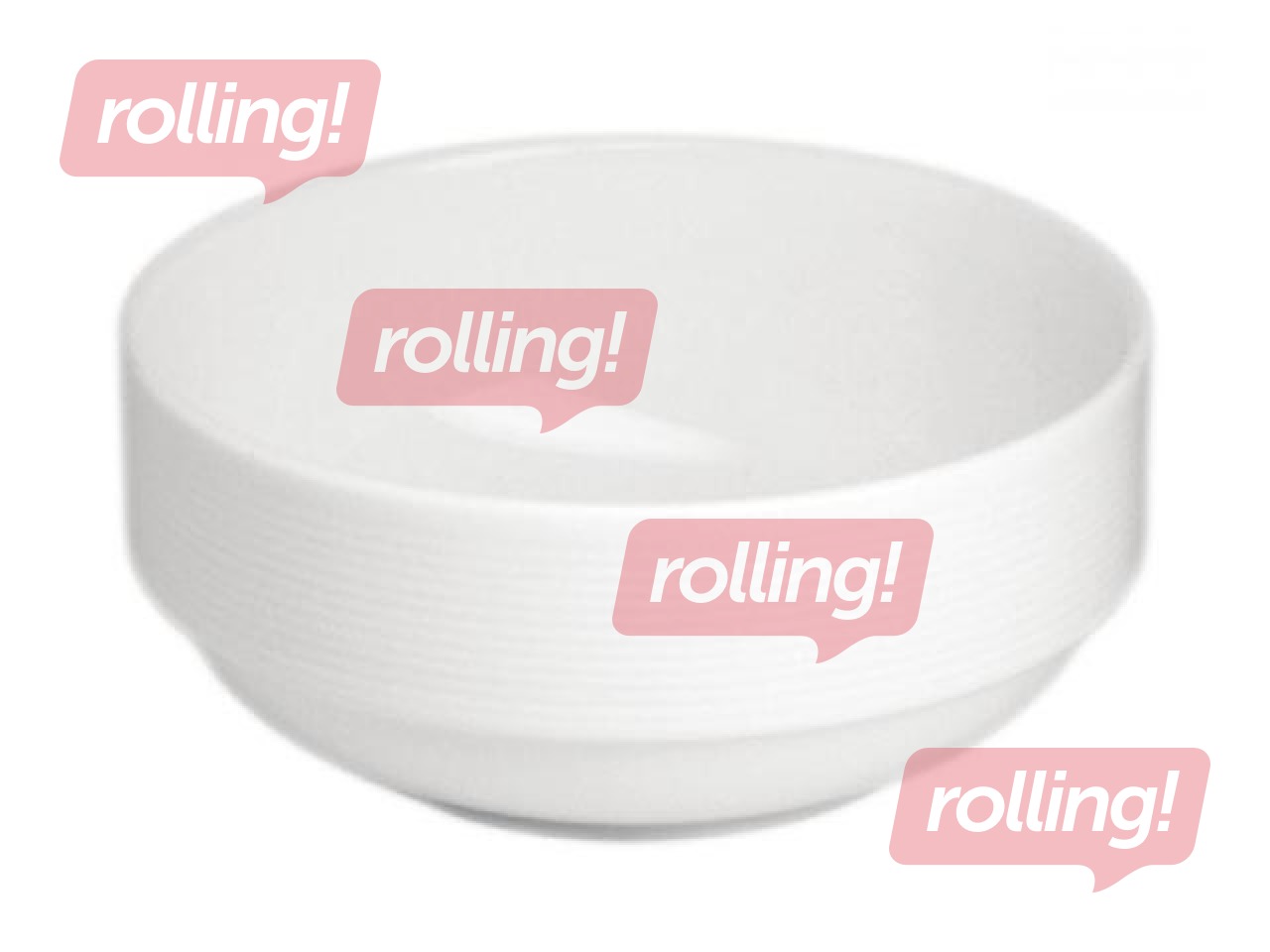 Kauss Leela Baralee, Wish, portselan, 570 ml, kreemikas 