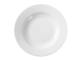 Šķīvis Bianco, zupai, balts, 23cm