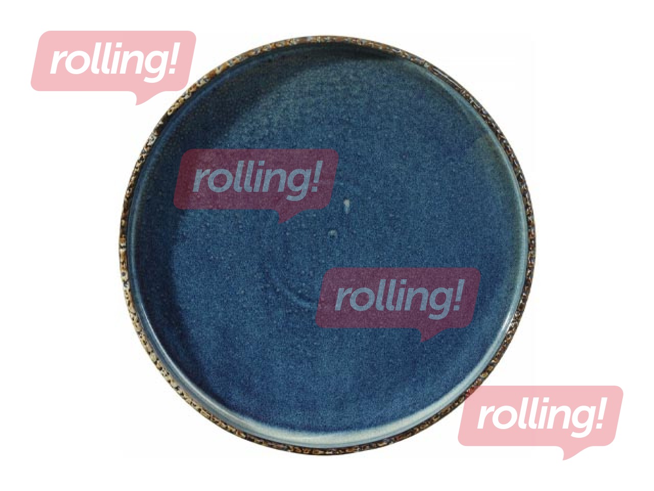 Šķīvis Eminence, deserta, zils, 21cm