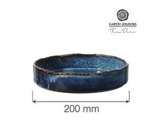 Kõrge äärega taldrik Eminence, sinine, 20cm