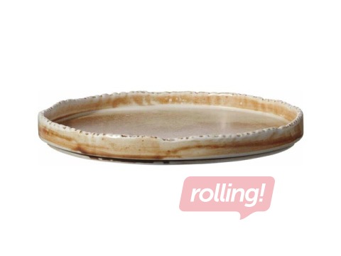 Тарелка Constancy, бежевая, 27см