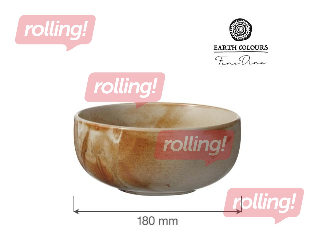 Kauss Constancy, beež, 18cm, 1300ml