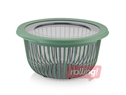Bļoda Liny, ar vāku, plastmasas, 3l
