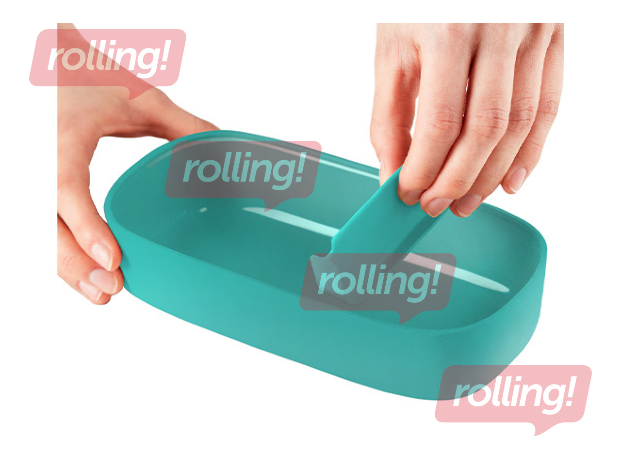 Lõunakarp Lékué, To Go, türkiissinine, 500ml