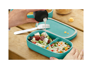 Pusdienu kārba Lékué, To Go, tirkīza, 500ml