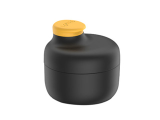 Kastmete ja lisandite anum Lékué, To Go, must, 50ml