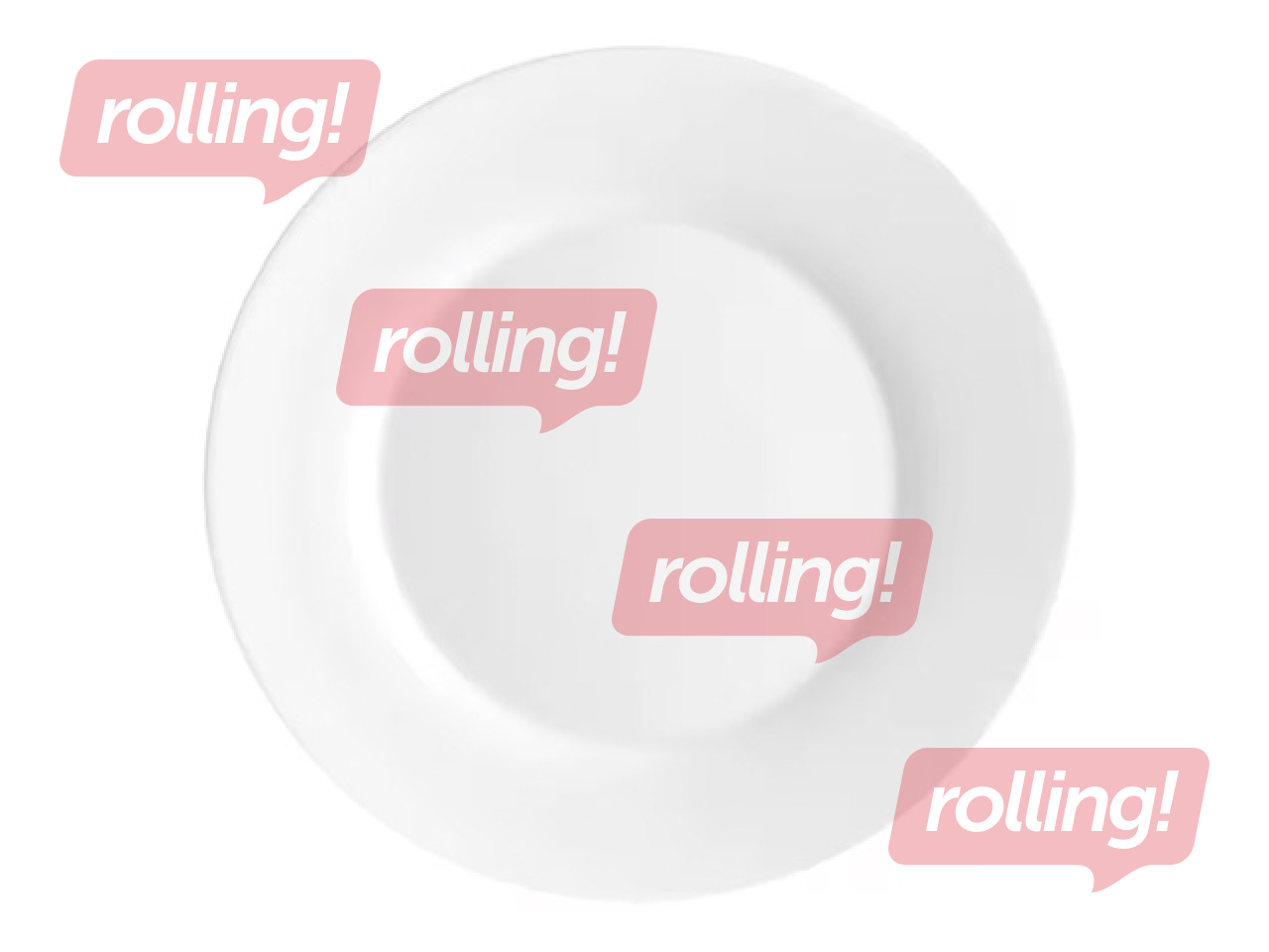 Dinner plate Lavario, opal glass, white, 25.5cm