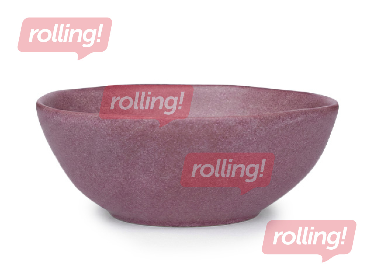 Bowl, ceramic, purple, Ø15x6cm