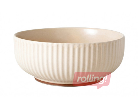 Kauss Kitchisimo, keraamiline, valge, Ø14.5xh6cm, 530ml