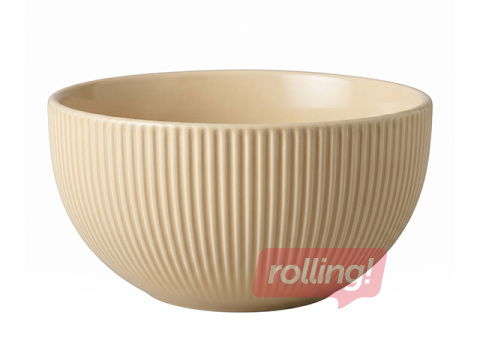 Bļoda Kitchisimo, keramika, bēša, Ø15xh7.5cm, 710ml