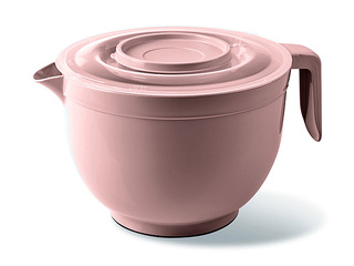 Mikserbļoda Bager, ar vāku, dažādas krāsas, 3l