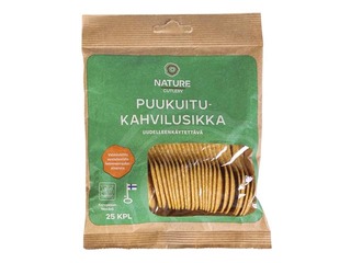 Kokšķiedras tējkarotes, atkārtoti lietojamas, Nature Line, 25 gab.