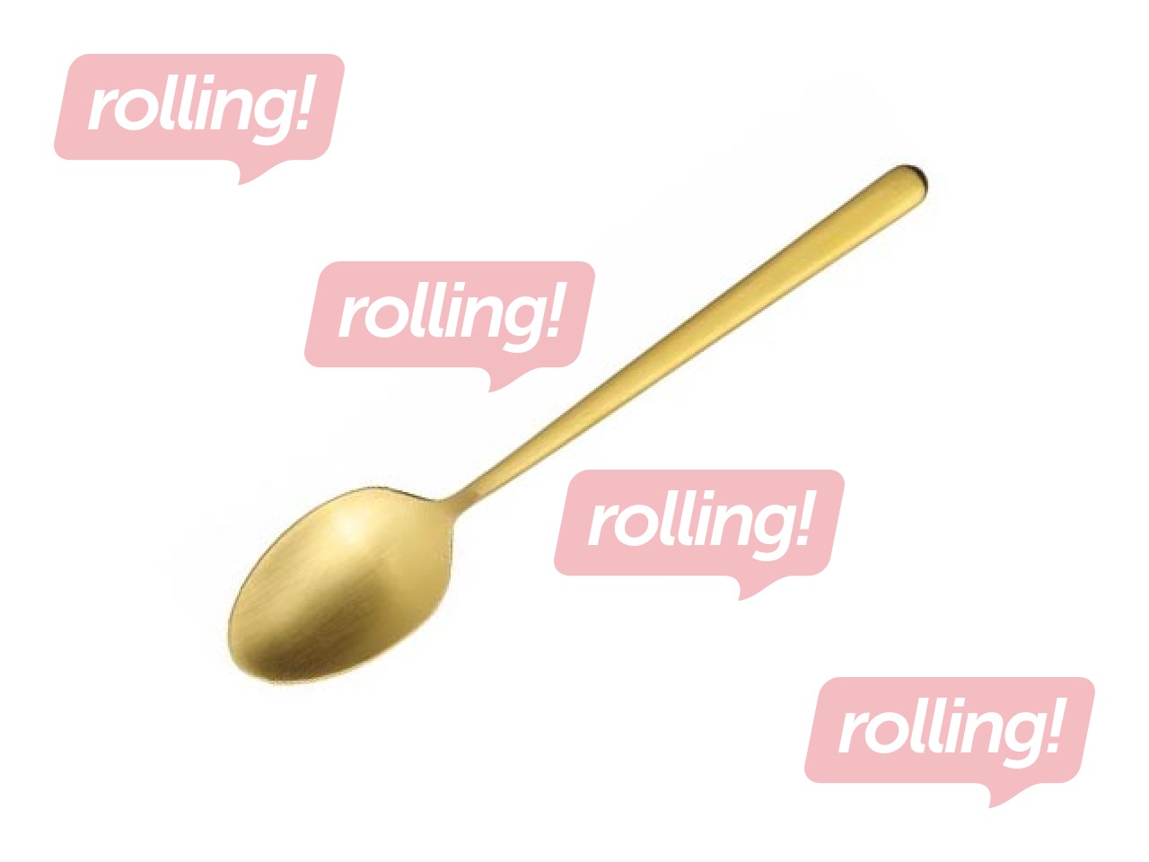 Мокка ложка Amarone, золотая