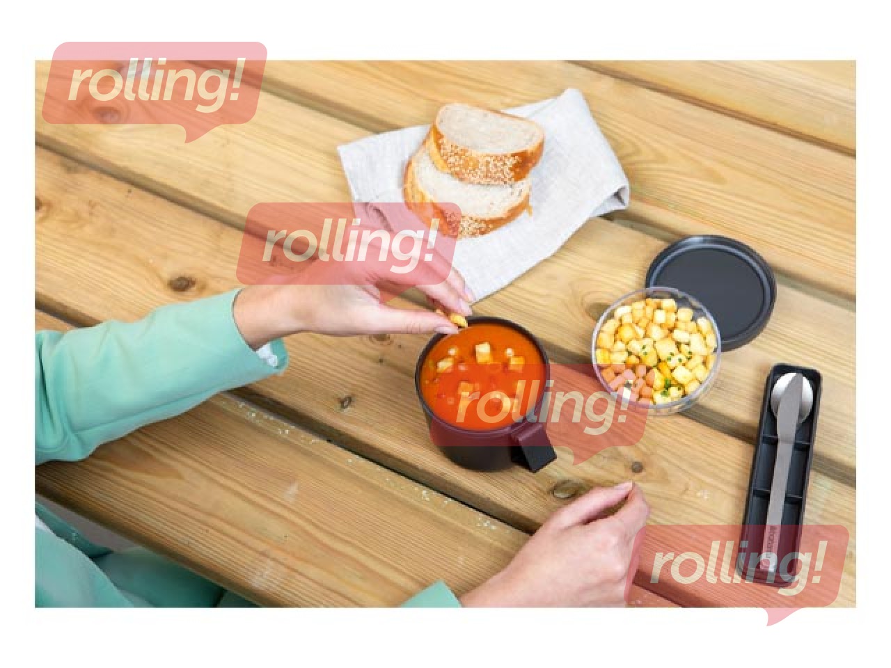 Söögiriistade komplekt Make&Take, 1 inimesele, 3 osa