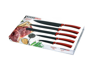 Knife set Kitchisimo Rosso, 5 pcs.