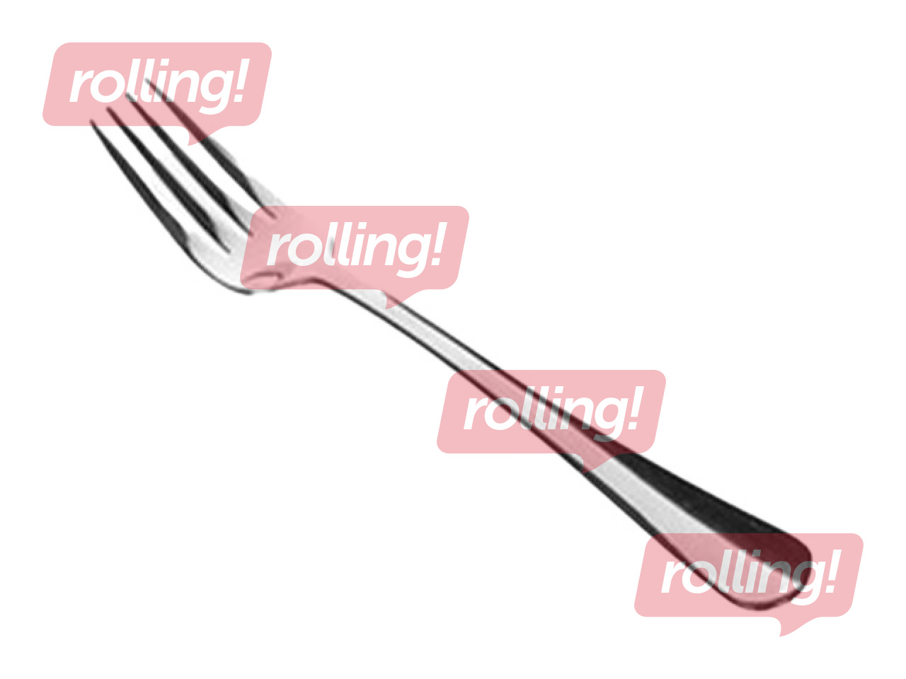 Table fork Colette, silver, 21cm