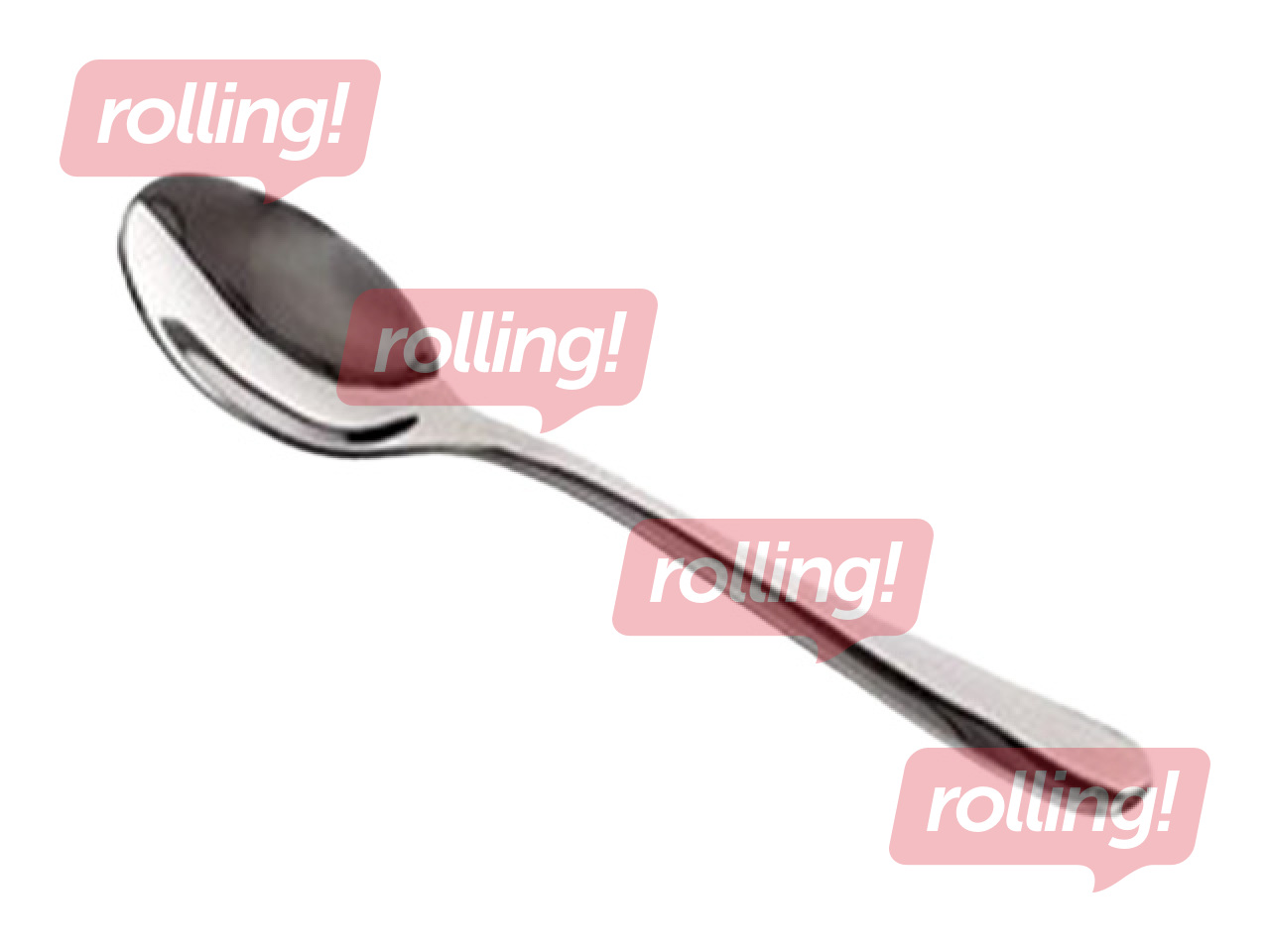 Teaspoon Colette, silver