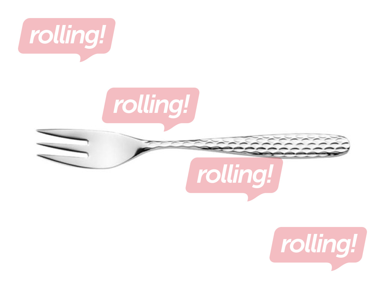 Koogikahvel Tessa, hõbedane