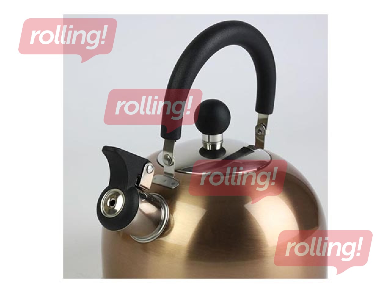 Whistling kettle, Prymus-AGD, stainless steel, 2l