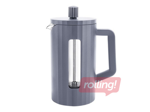 Coffee press pot Optima, grey, 600ml