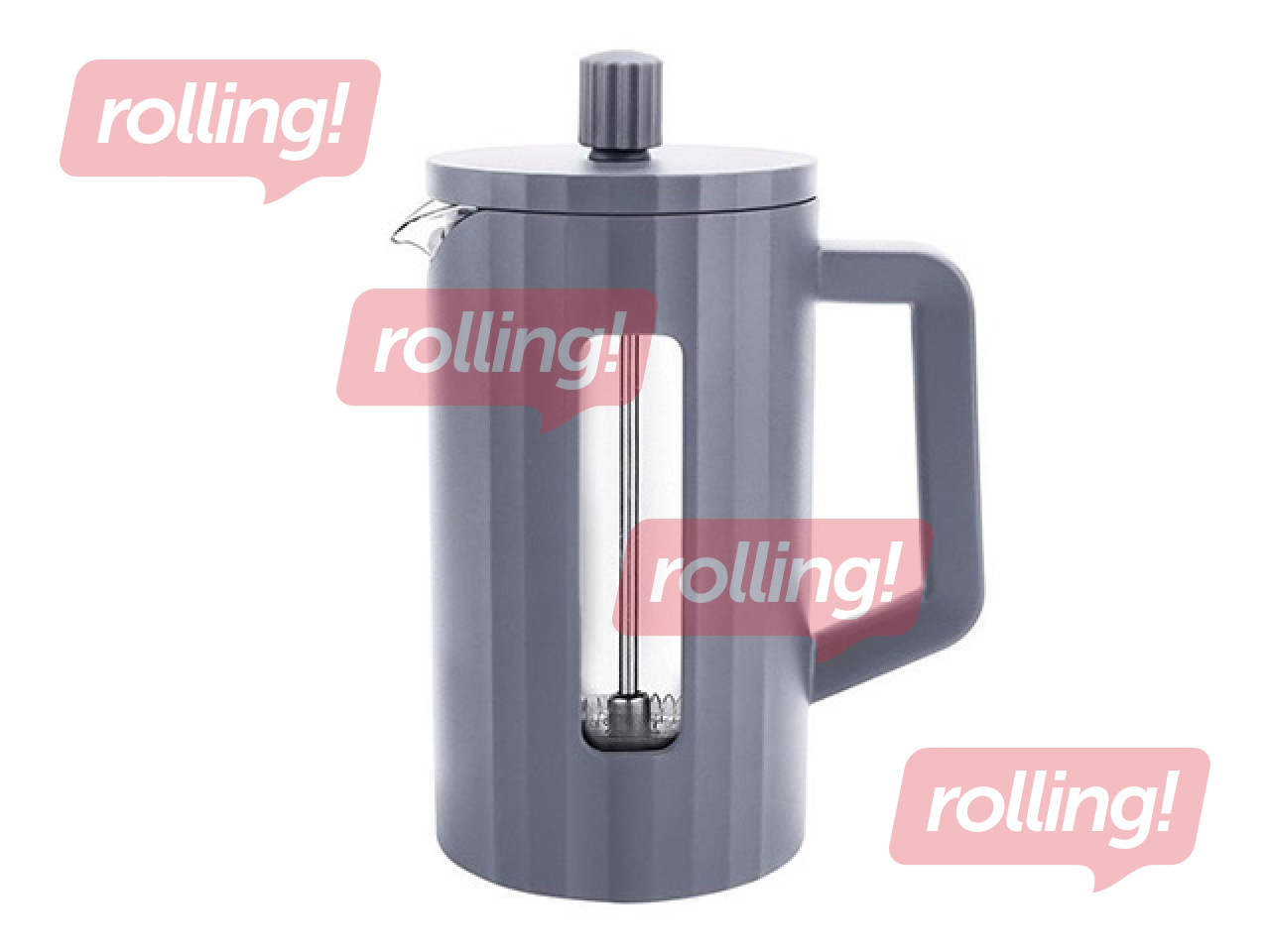 Kohvipresskann Optima, hall, 600ml