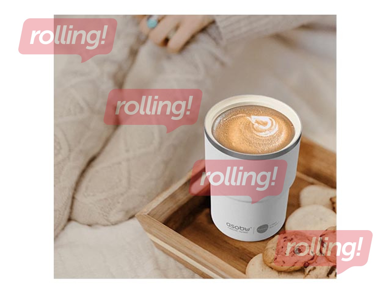 Termoskruus Asobu Coffee Express, 360 ml, valge