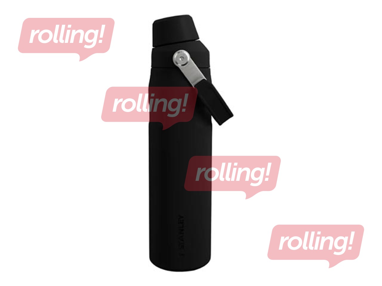 Термопудка Stanley, The Aerolight IceFlow Water Bottle Fast Flow, черная, 0.6л