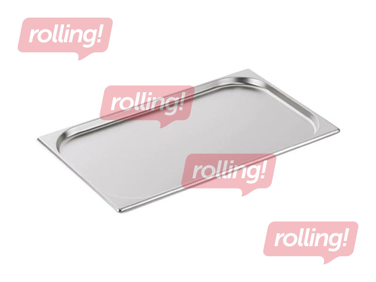 Металлический контейнер WAS, GN1/1 20мм, нержавеющая сталь, 53x32.5x2см