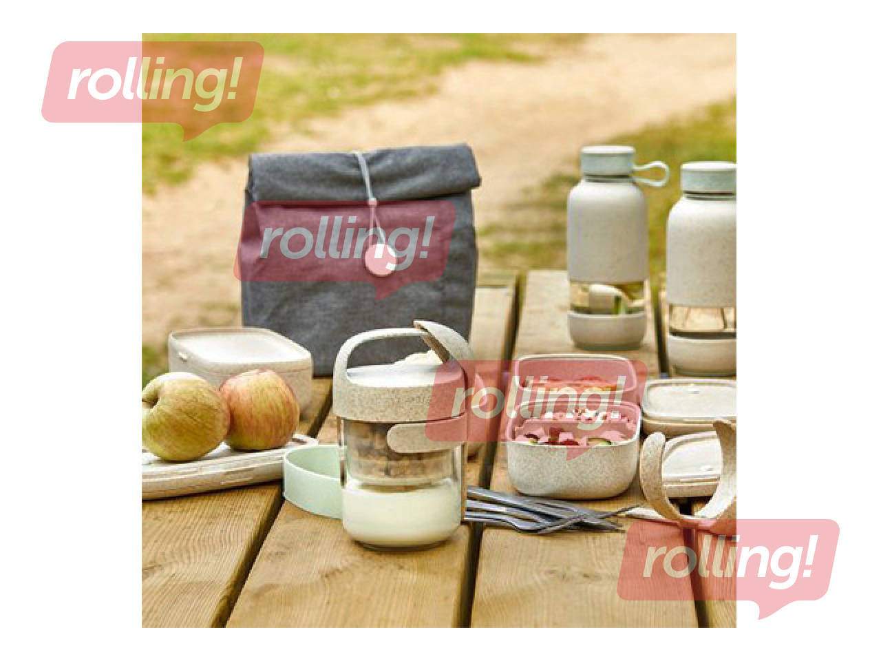 Lõunasöögikott Lekue, To Go Organic, hall