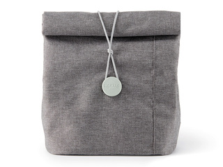 Lunch bag Lekue, To Go Organic, grey