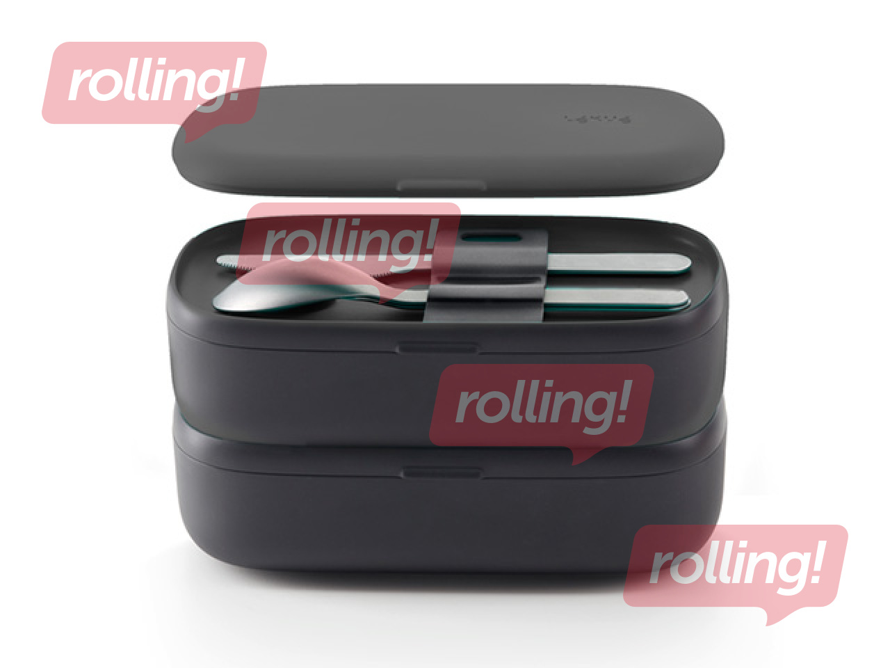 Pusdienu kaste Lekue, To Go, ar galda piederumiem un termomaisu 