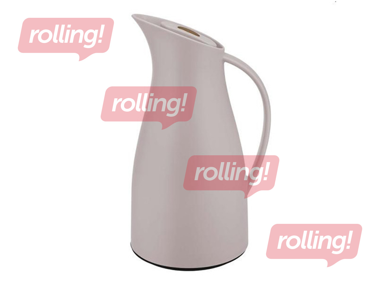 Termokruus Kitchisimo nupuga, klaas–plast, beež, 950ml