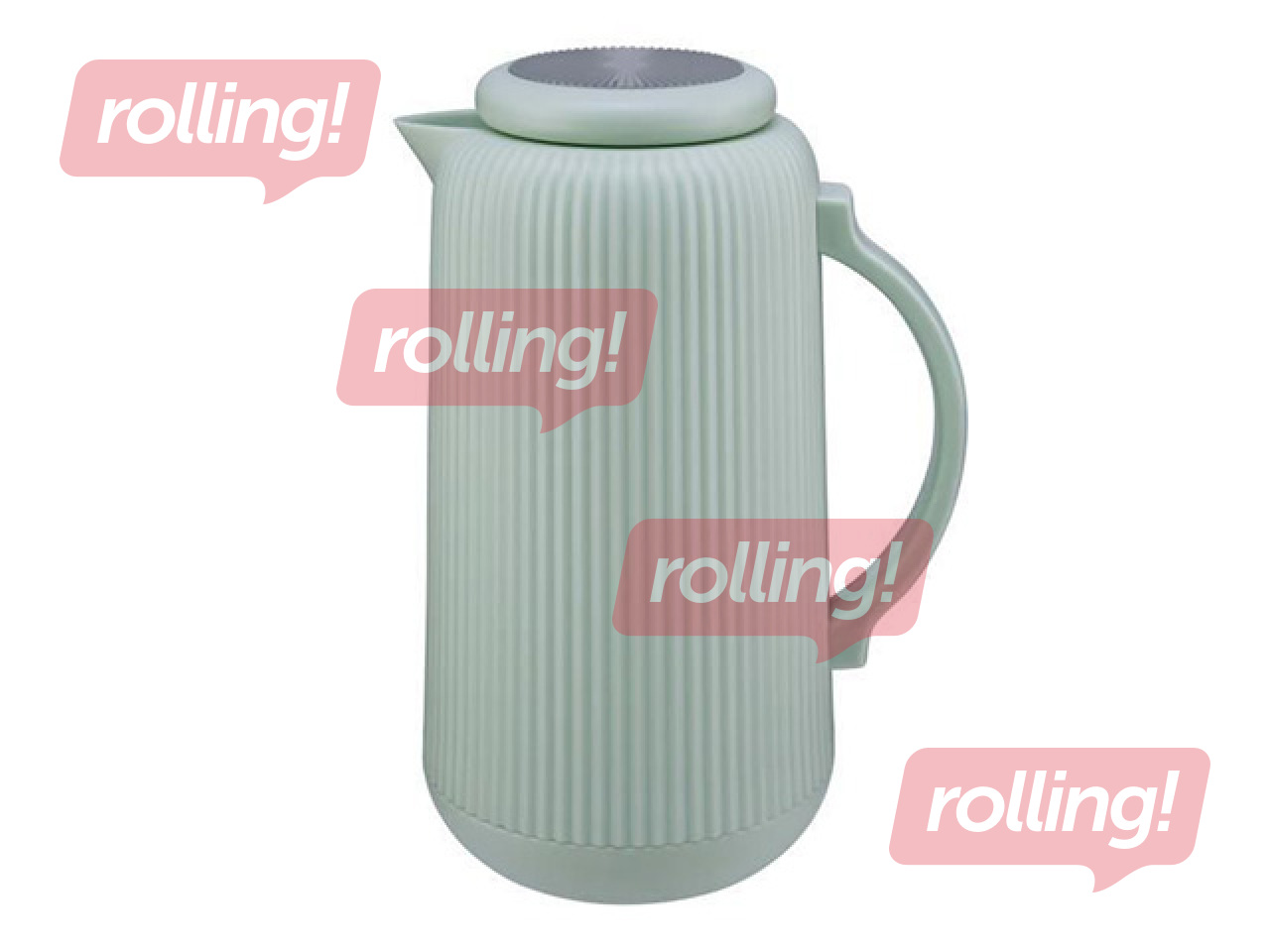 Termokrūze Kitchisimo, Mint, stikls-plastmasa, 970ml