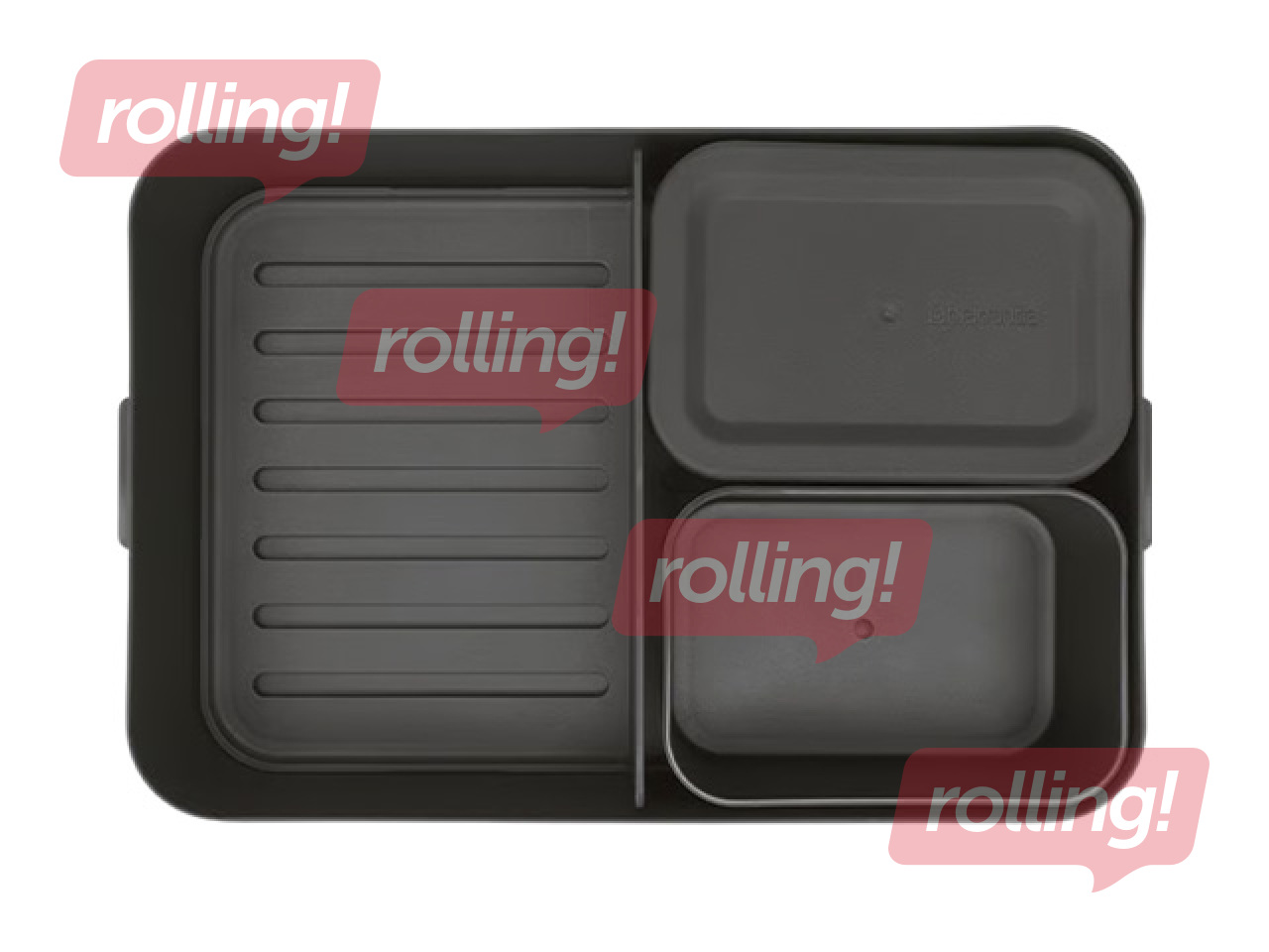 Lõunakarp Brabantia Make & Take Bento, tumehall, 2l