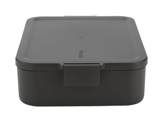 Lunch box Brabantia Make & Take Bento, dark grey, 2l