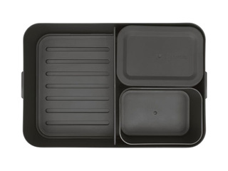 Pusdienu kaste Brabantia Make & Take Bento, tumši pelēka, 2l