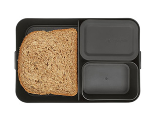 Pusdienu kaste Brabantia Make & Take Bento, tumši pelēka, 2l