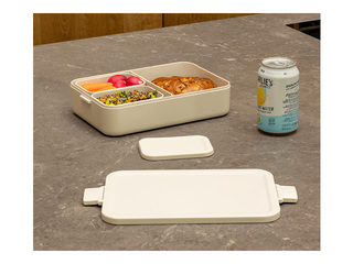 Pusdienu kaste Brabantia Make & Take Bento, bēša, 2l