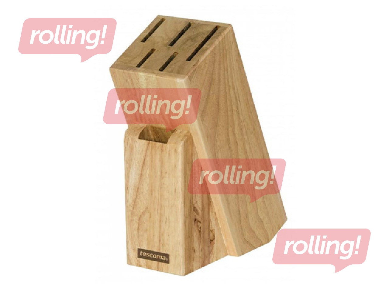 Knife block Tescoma Woody, for 5+1 knives