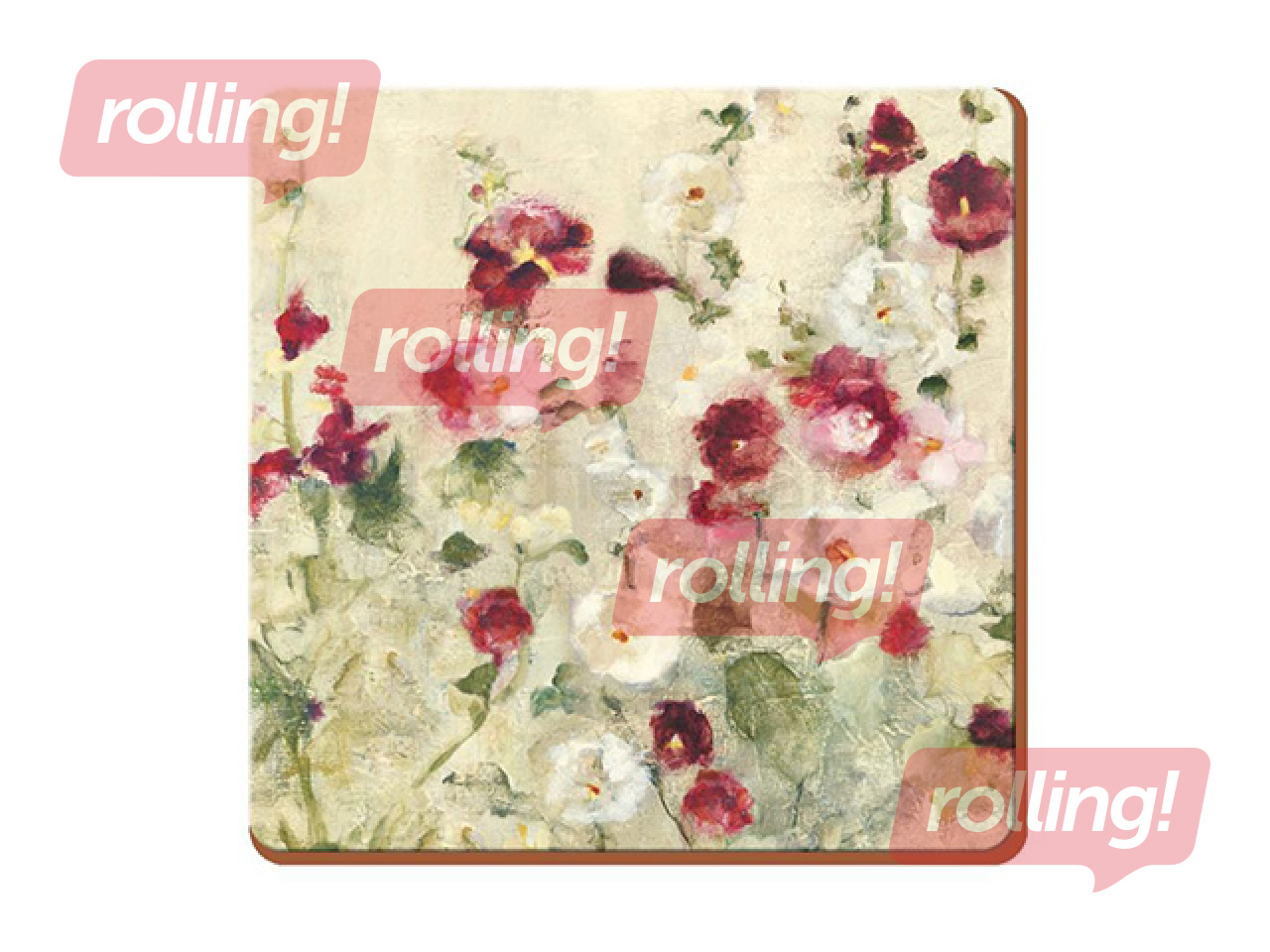 Joogialused Wild Field Poppies, 10.5x10.5cm, 4tk