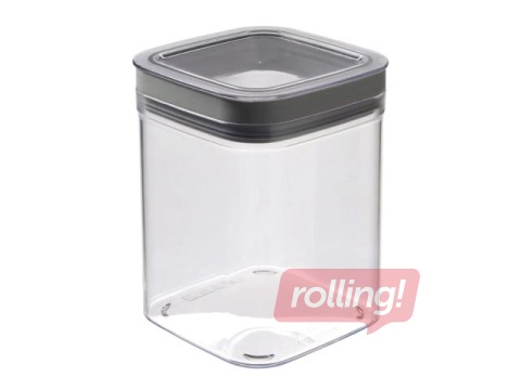 Storage container with lid Dry Cube, square, 12x12x15cm, 1.3l