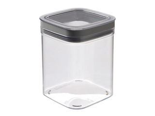 Storage container with lid Dry Cube, square, 12x12x15cm, 1.3l