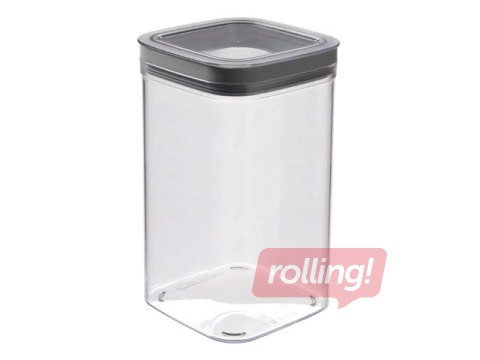 Storage container with lid Dry Cube, square, 12x12x20cm, 1.8l