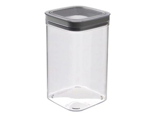 Storage container with lid Dry Cube, square, 12x12x20cm, 1.8l