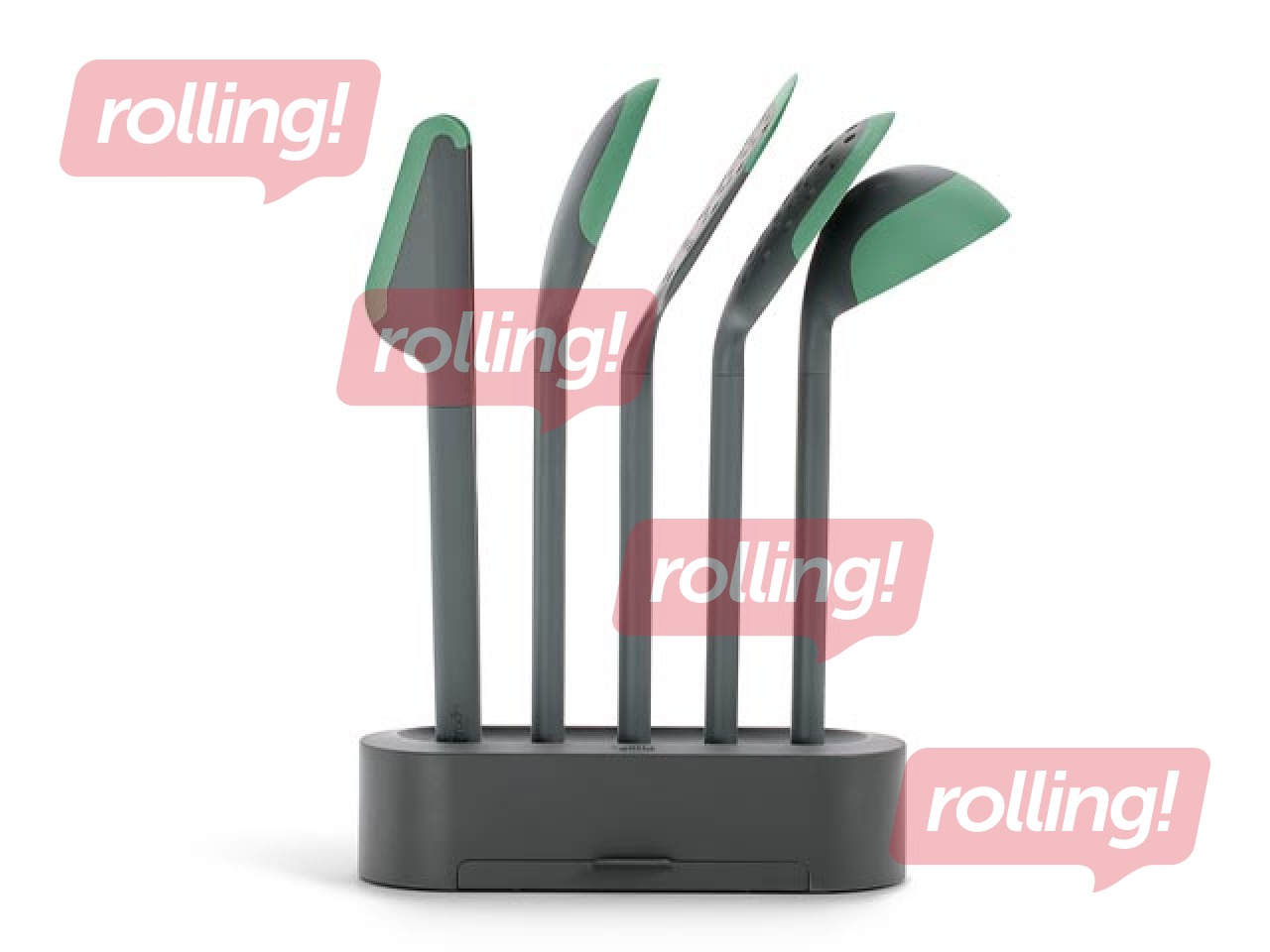 Köögitarvikute komplekt Lekue, Non-Scratch, koos hoidikuga