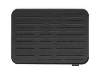 Silicone dish drying mat SinkSide, dark grey, 33×44cm