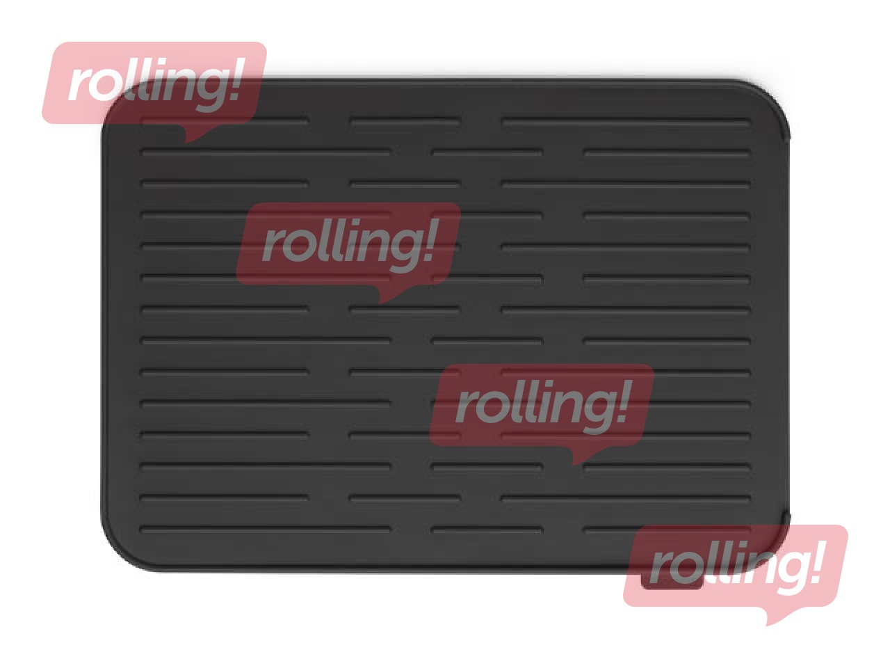 Silikoonist nõude kuivatusalus SinkSide, tumehall, 33×44cm